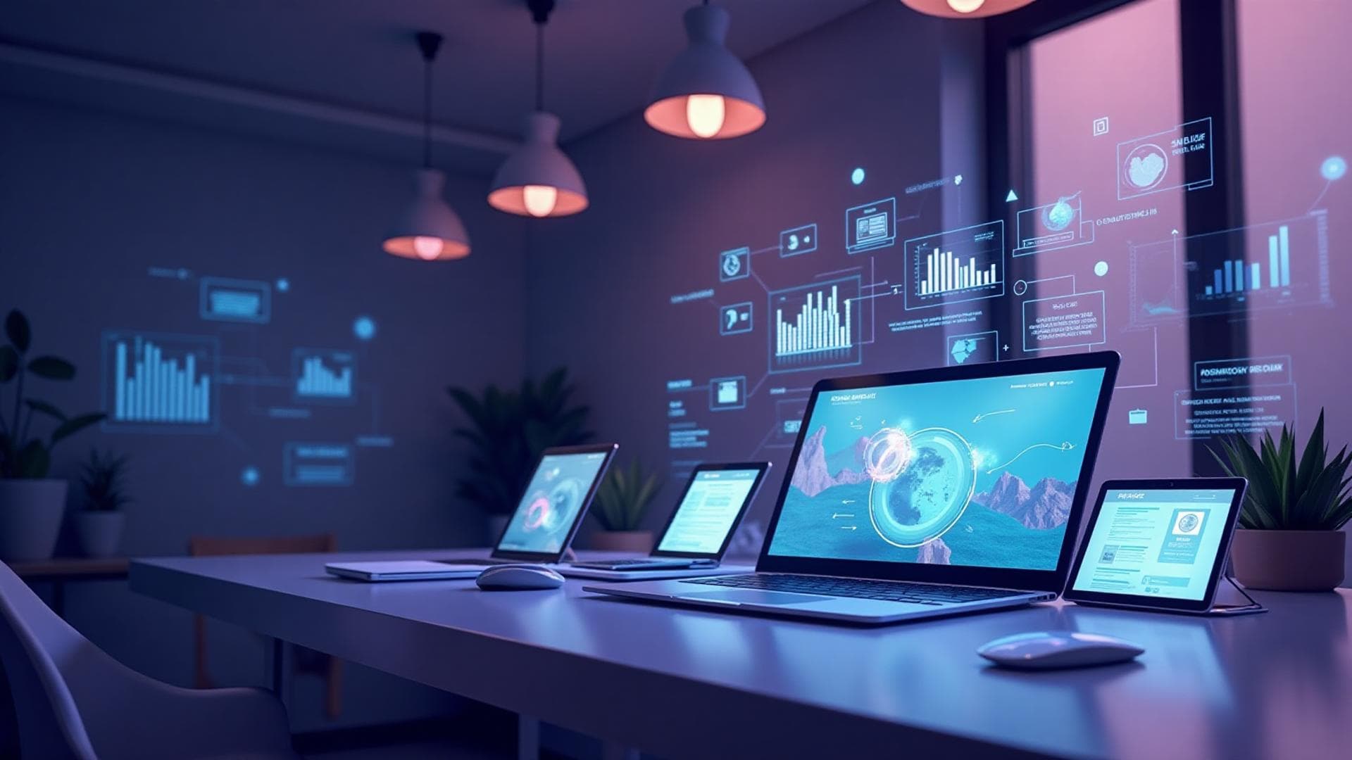 Digital marketing workspace